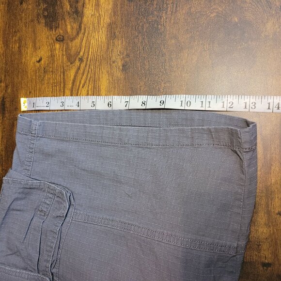 Vtg Beverly Hills Polo Club Rip Stop Cargo Shorts Sz 42 Stretch Y2K Streetwear - Picture 10 of 10